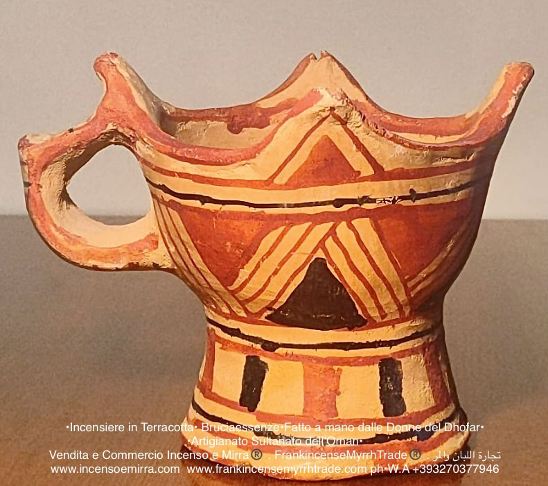 Terracotta Burner for Frankincense grains, handcraft clay incense burners  imported from Oman. – FrankincenseMyrrhTrade